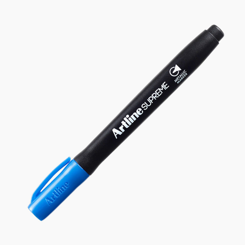 Artline Markör Permanent Supreme Metalik Blue