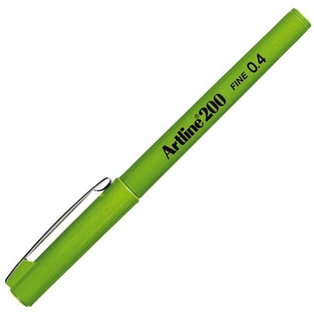 Artline Super Fine İnce Keçe Uç 0.2 Mm S.Yeşil 220N-1