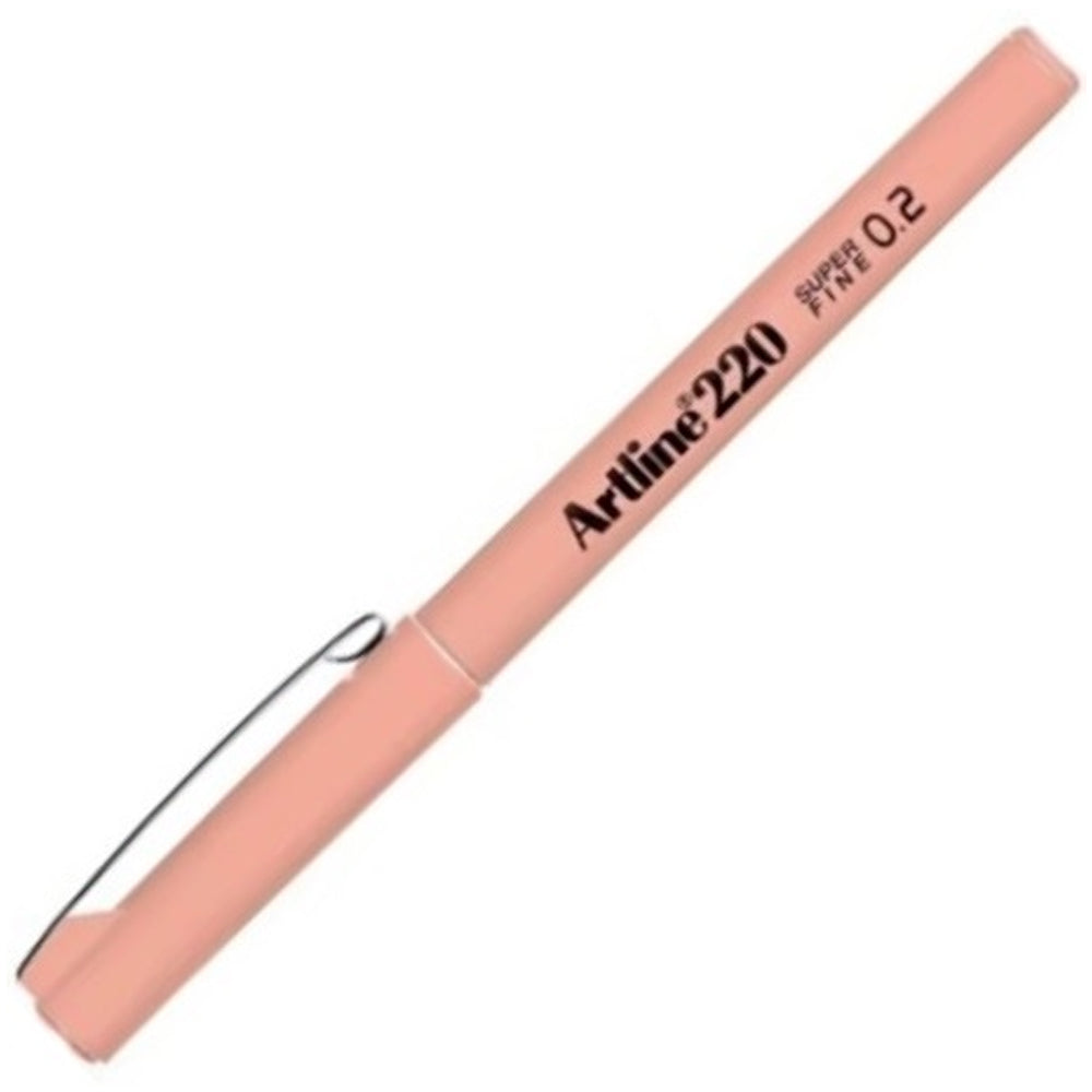Artline Super Fine İnce Keçe Uçlu 0.2 Mm Kayısı 220N-1
