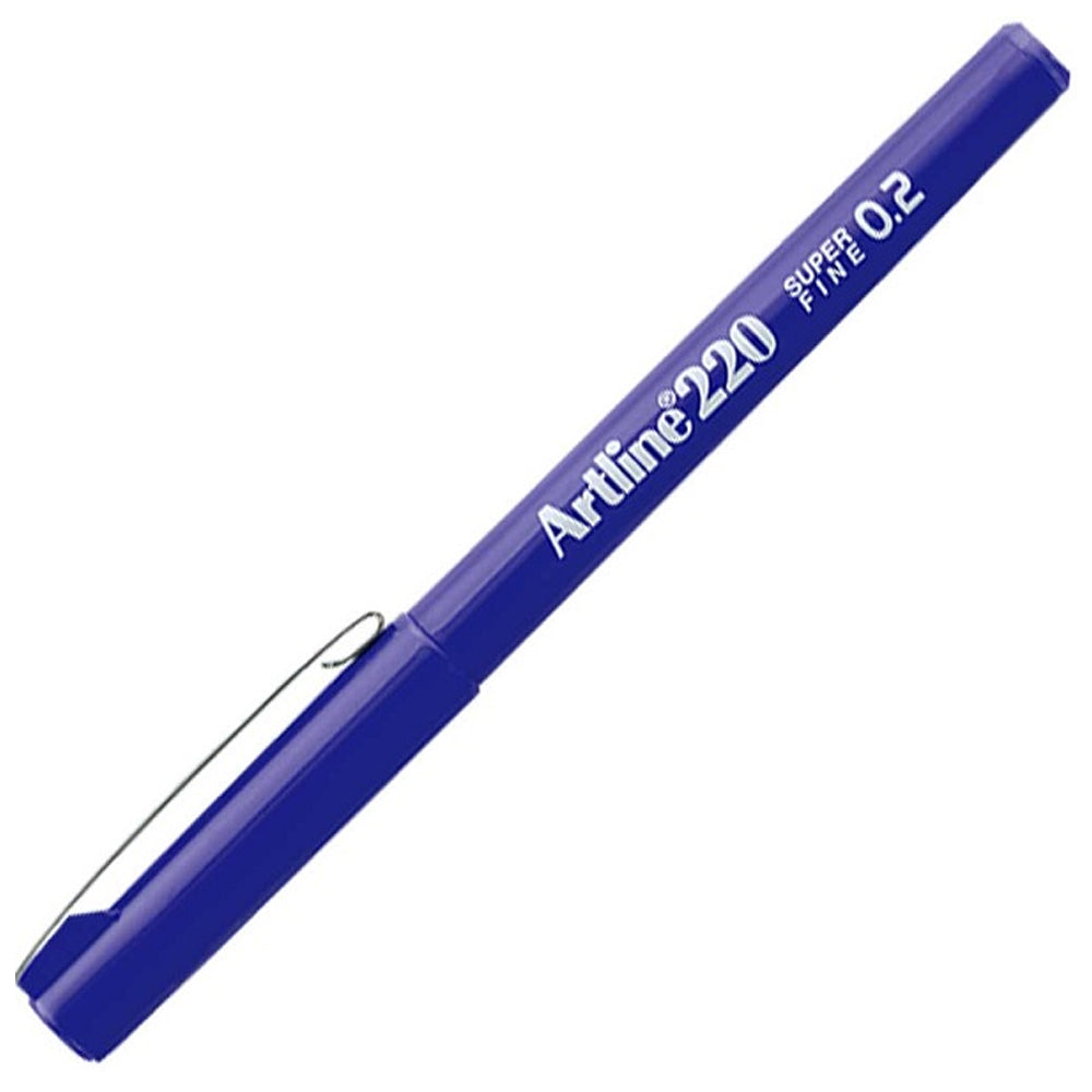 Artline Super Fine İnce Keçe Uçlu 0,2 MM Mor 220N-1