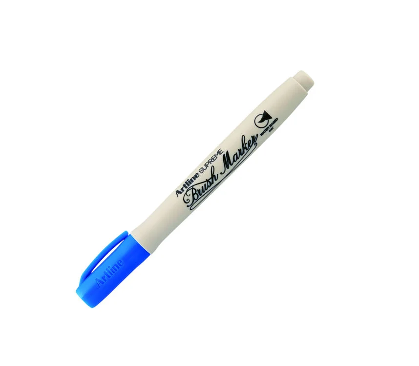 Artline Supreme Brush Marker Blue
