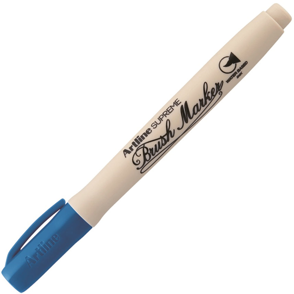 Artline Supreme Brush Marker Esnek Fırça Royal Mavi