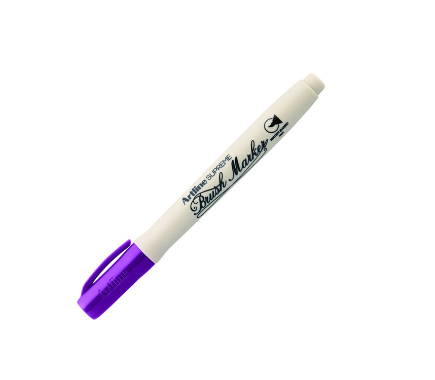 Artline Supreme Brush Marker Esnek Fırça Uç Magenta