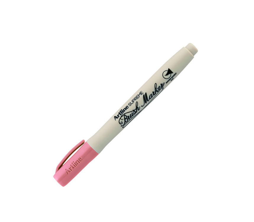 Artline Supreme Brush Marker Esnek Fırça Uçlu Kalem Kayısı