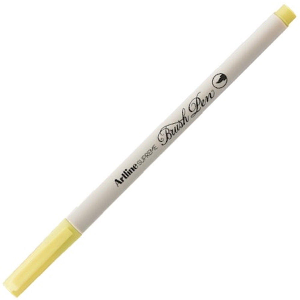 Artline Supreme Brush Uçlu Kalem Açık Sarı-1