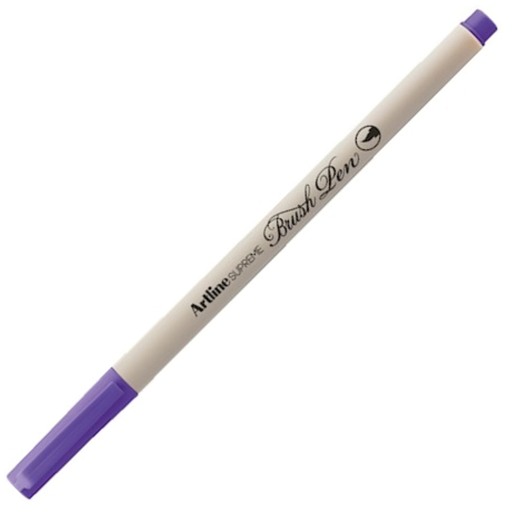 Artline Supreme Brush Uçlu Kalem Fosforlu Mor