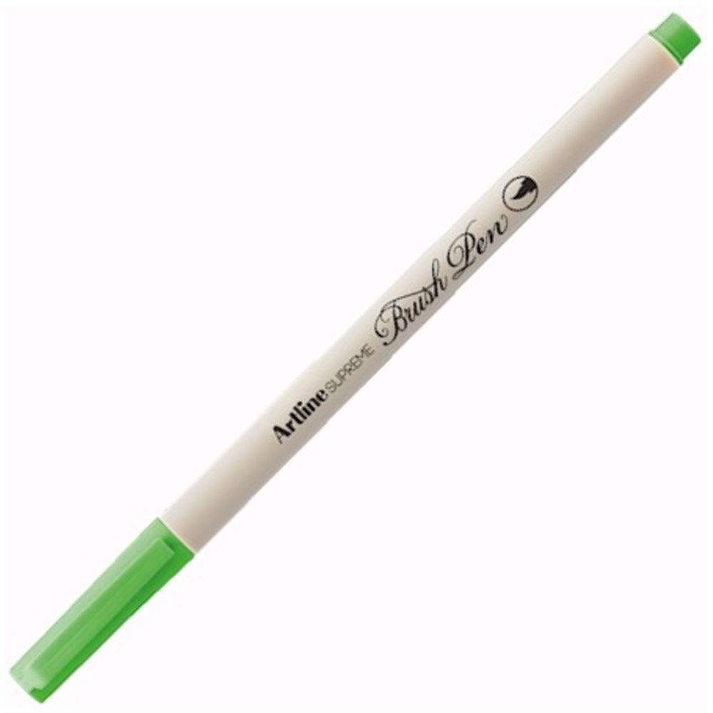Artline Supreme Brush Uçlu Kalem Fosforlu Yeşil