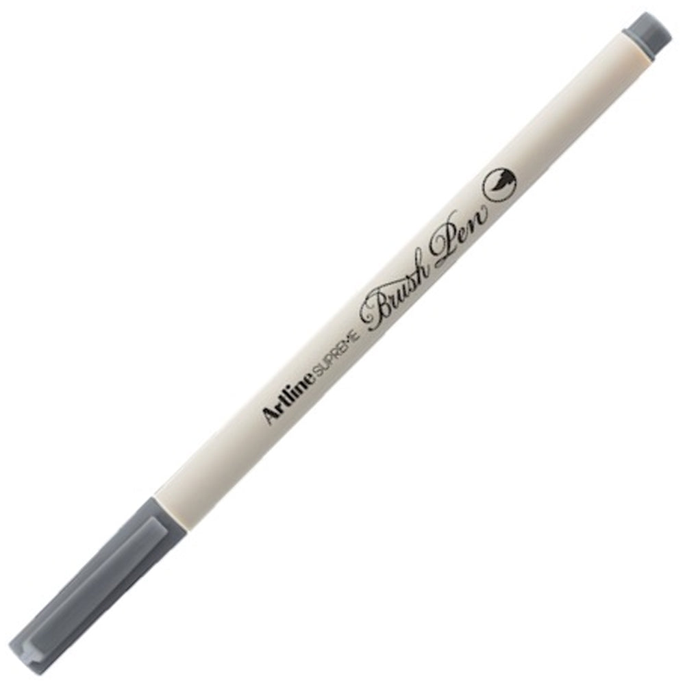Artline Supreme Brush Uçlu Kalem Gri