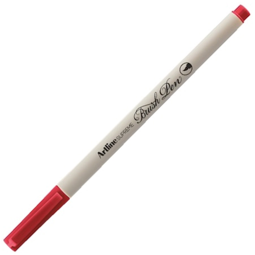 Artline Supreme Brush Uçlu Kalem Kırmızı-1