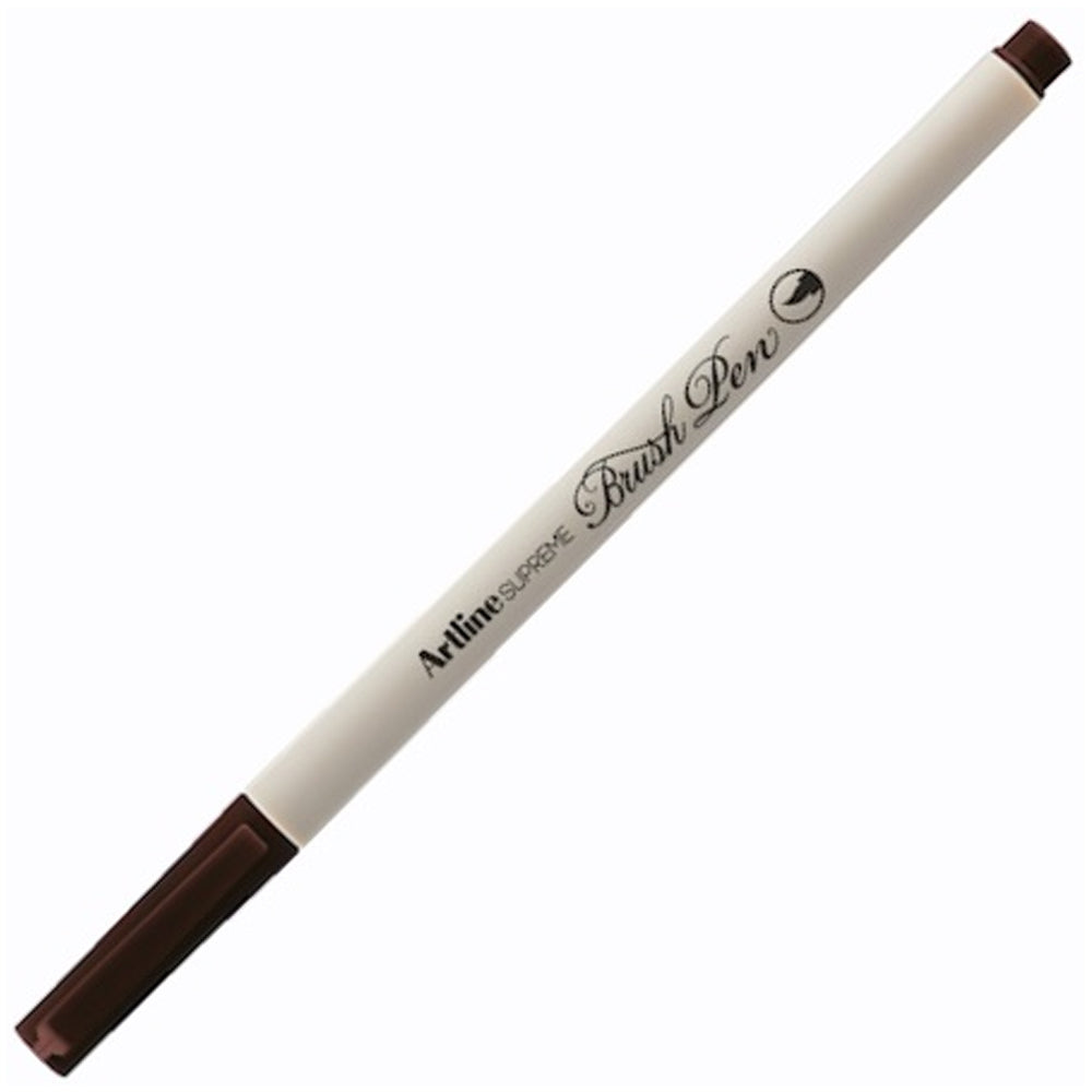 Artline Supreme Brush Uçlu Kalem Koyu Kahve