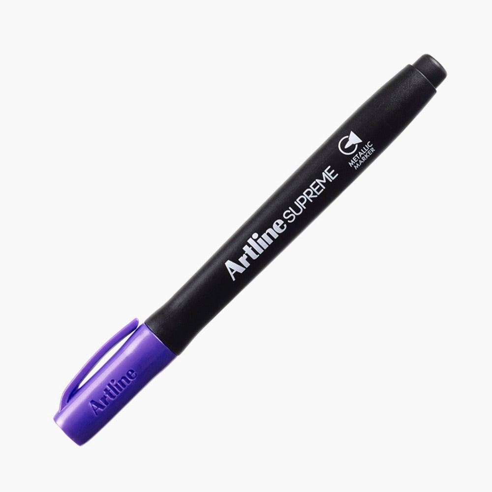 Artline Supreme Metallic Marker Purple-1