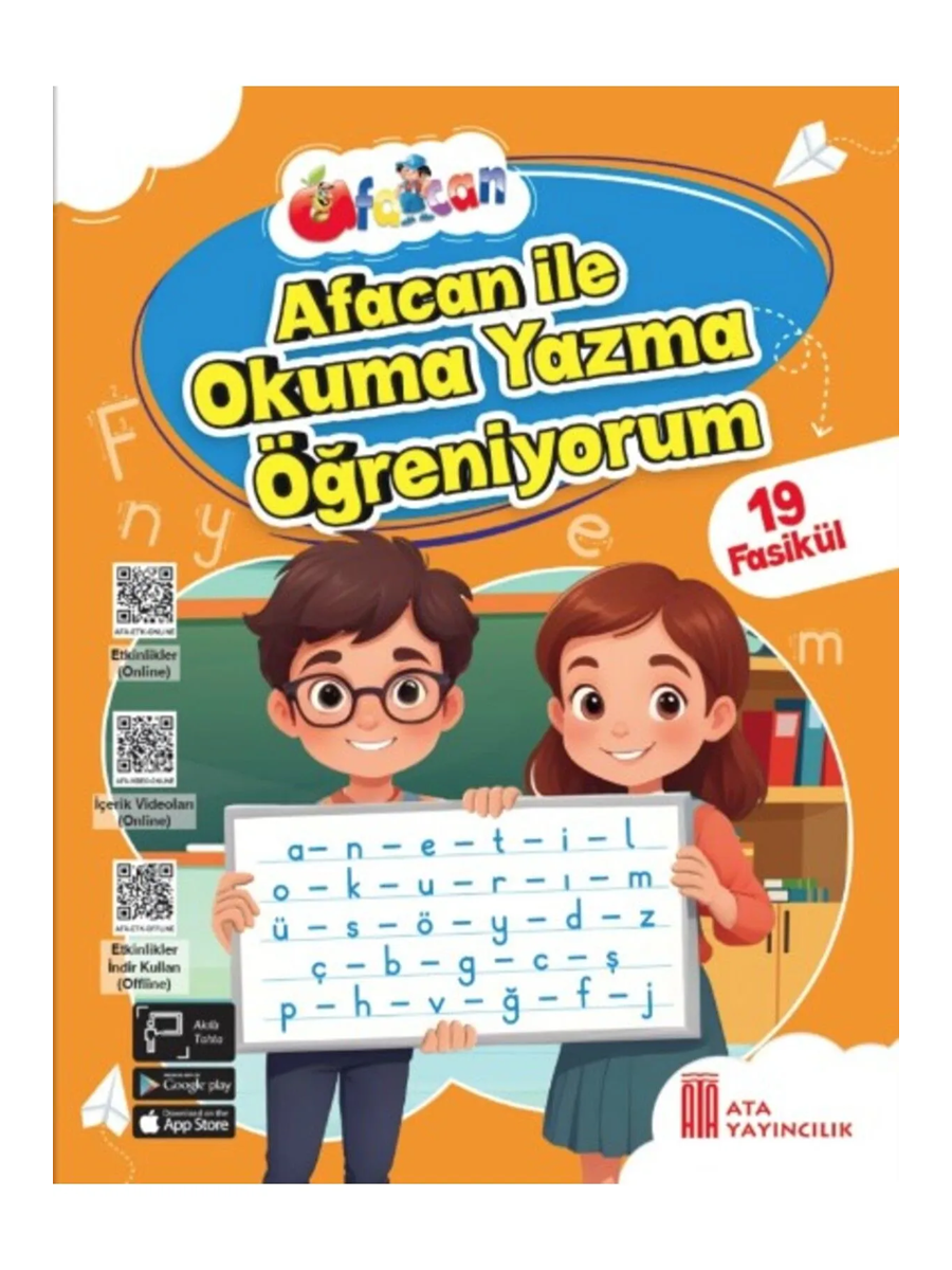 Ata Yayıncılık 1. Sınıf Afacan Okuma Yazma Seti-2