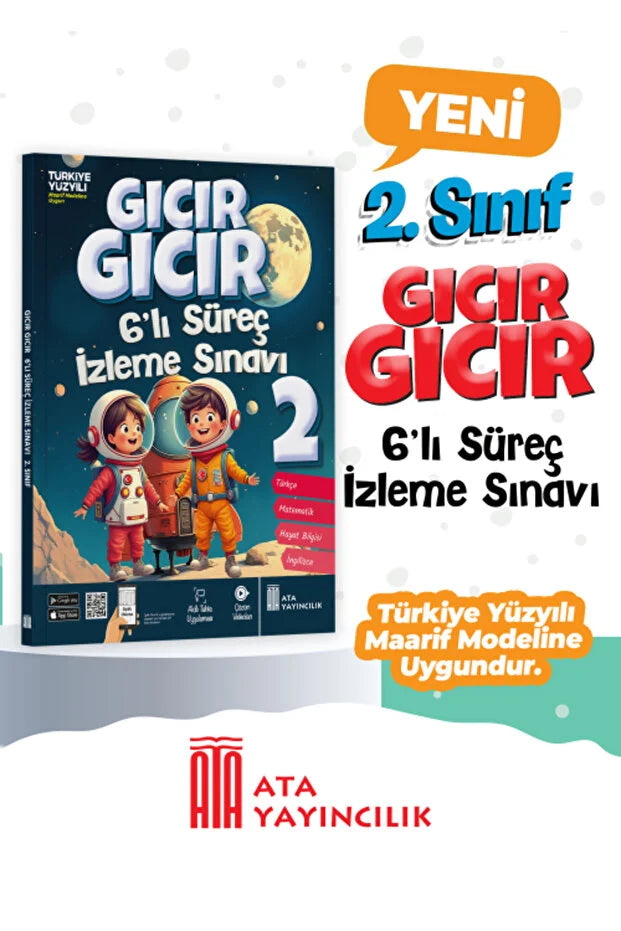 Ata Yayınları 2. Sınıf Gıcır Gıcır 6'Lı Süreç İzleme Sınavı-1