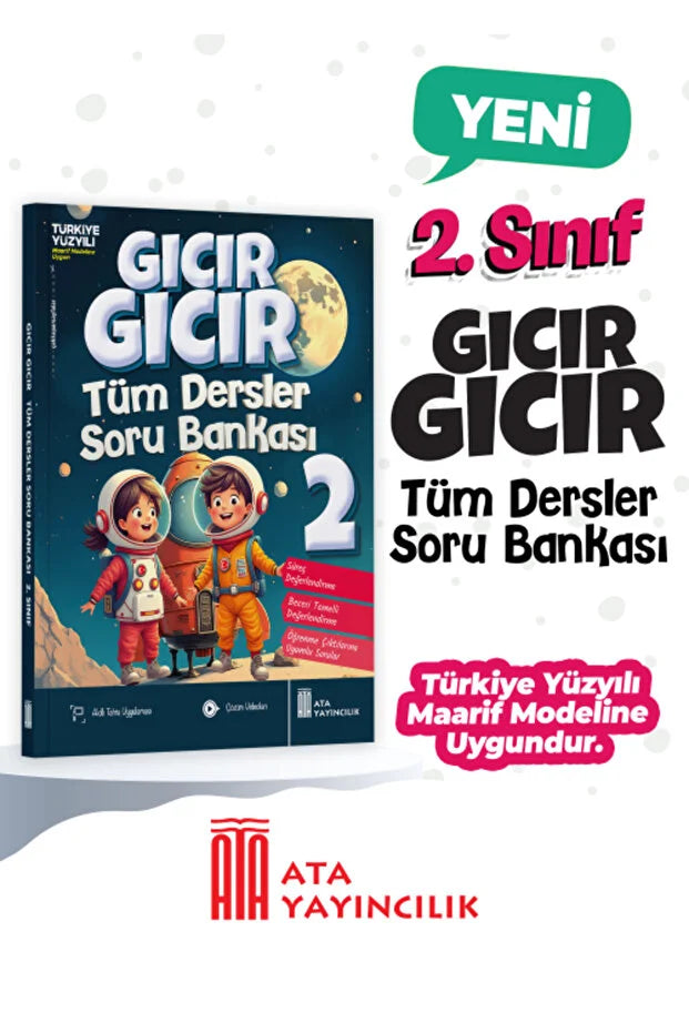 Ata Yayınları 2. Sınıf Gıcır Gıcır Tüm Dersler Soru Bankası
