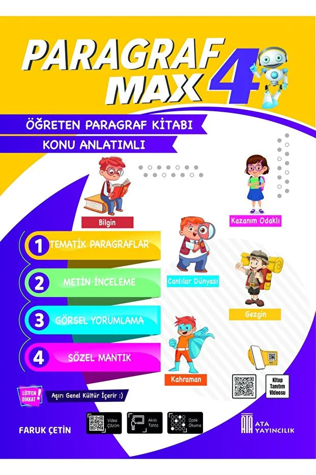 Ata Yayınları 4.Sınıf Paragraf-Max