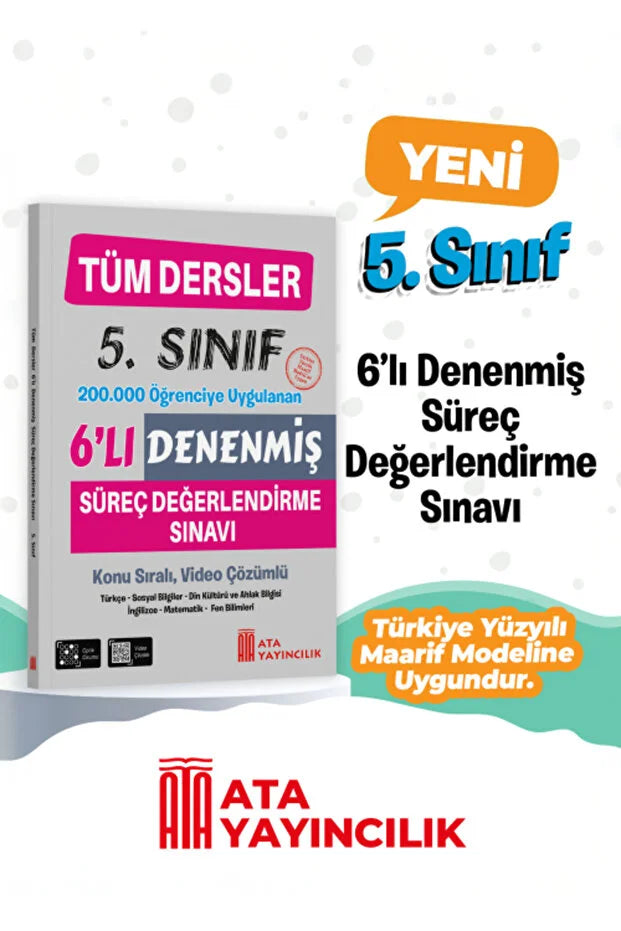 Ata Yayınları 5.Sınıf Tüm Dersler Deneme
