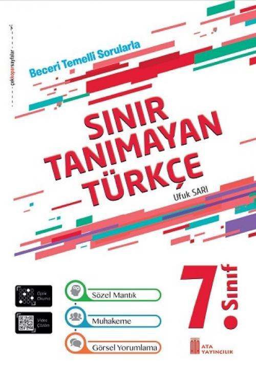 Ata Yayınları 7. Sınıf Sınır Tanımayan Türkçe Beceri Temelli Sorularla-1