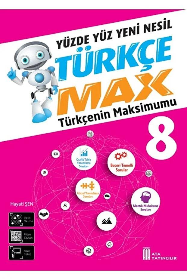 Ata Yayınları 8. Sınıf Türkçe Max Soru Bankası-1