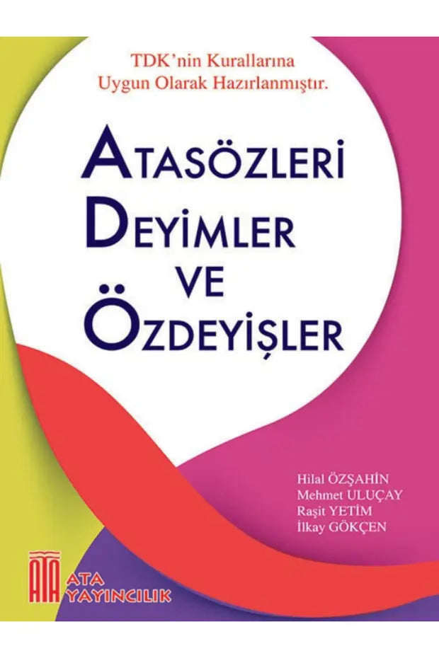 Atasözleri Deyimler ve Özdeyişler Karton Kapak Ata Yayıncılık-1