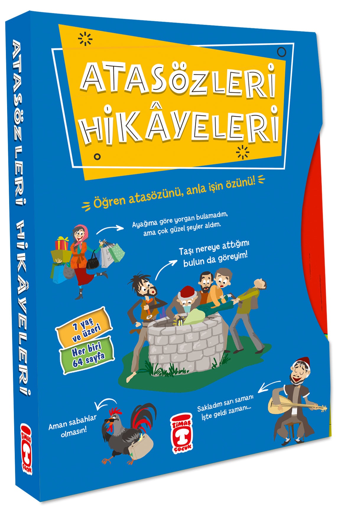 Atasözleri Hikayeleri 5 Kitap Set Timaş Çocuk-1
