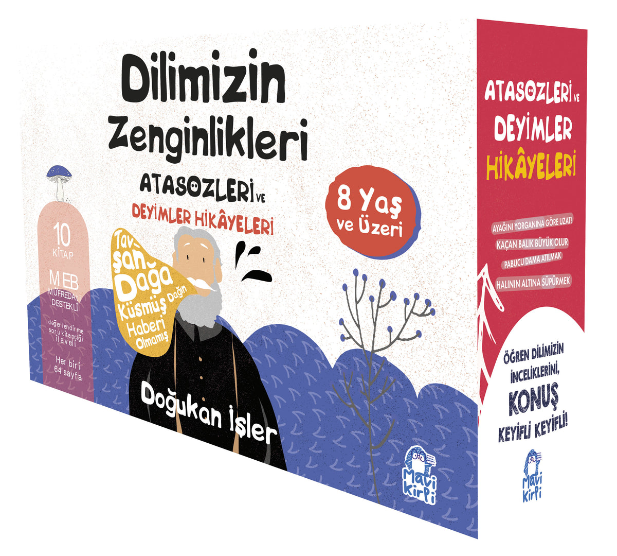 Atasözleri Ve Deyimler Hikayeleri 3. Sınıf Hikaye Mavi Kirpi Kitap 10 Kitap-1