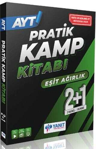 AYT Eşit Ağırlık 2+1 Pratik Kamp Kitabı Yanıt Yayınları-1