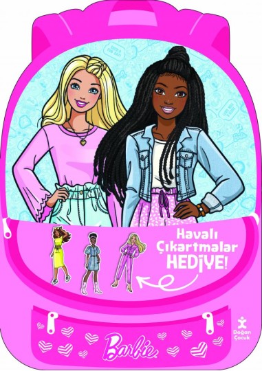 Barbie - Parıltılı Tatil Çantam Etkinlik ve Boyama Kitabı Doğan Çocuk-1