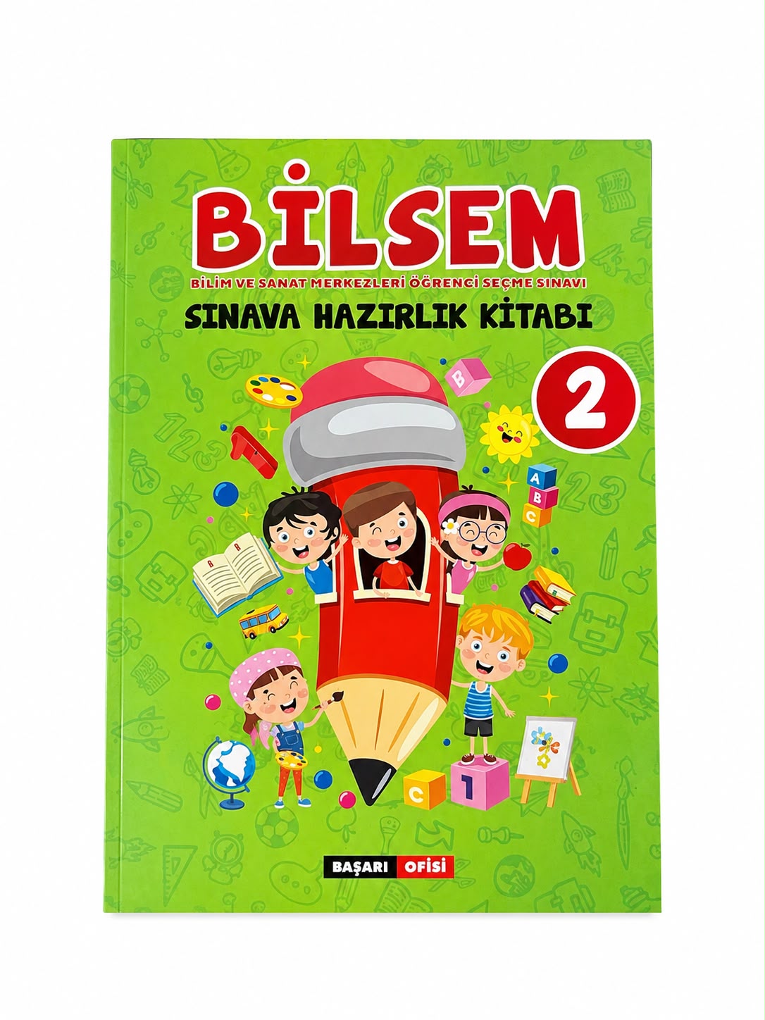 Başarı Ofisi Yayınları  Bilsem Sınava Hazırlık Kitabı 2.sınıf-1