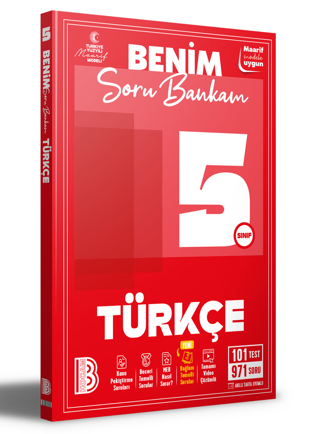 Benim Hocam Yayınları 5. Sınıf Türkçe Soru Bankam-1