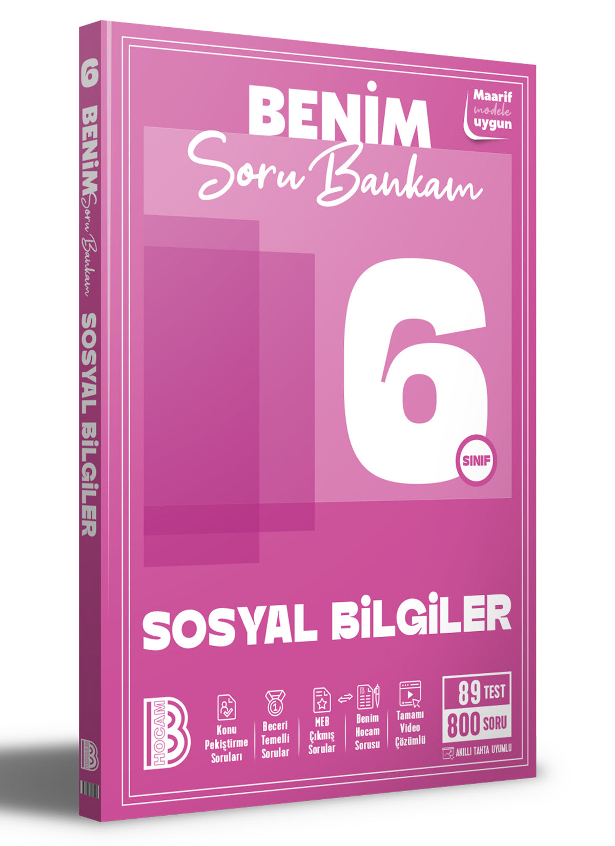 Benim Hocam Yayınları 6. Sınıf Sosyal Bilgiler Soru Bankam-1
