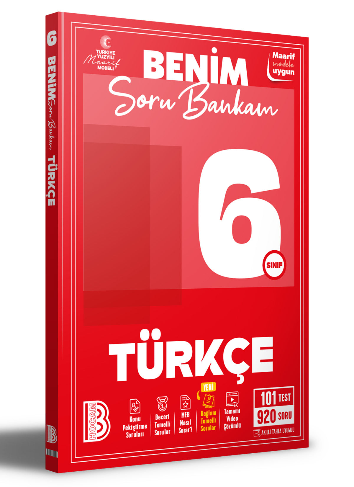 Benim Hocam Yayınları 6. Sınıf Türkçe Soru Bankam