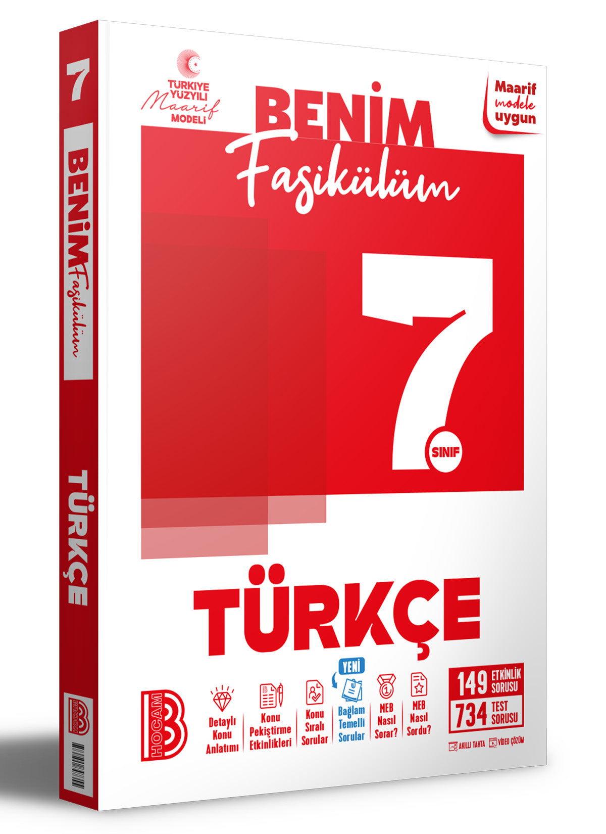 Benim Hocam Yayınları 7. Sınıf Türkçe Benim Fasikülüm-1