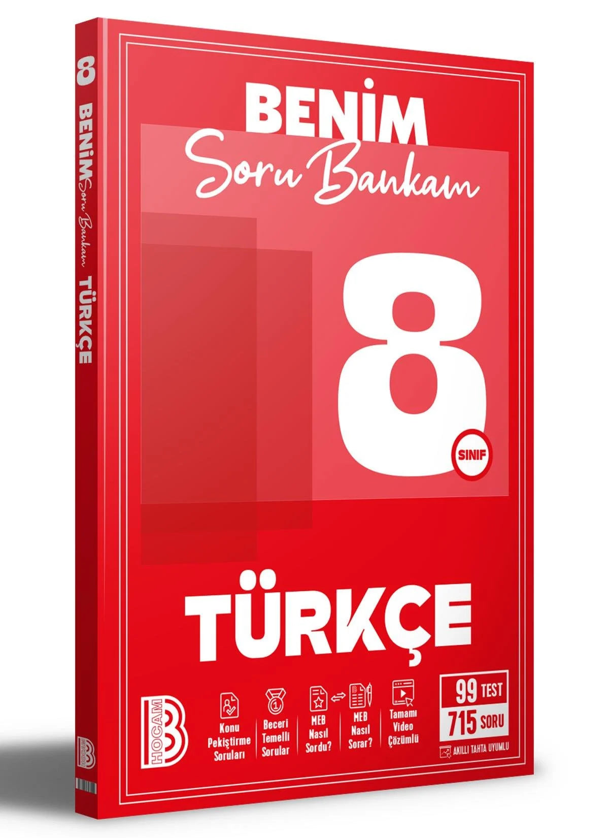 Benim Hocam Yayınları 8. Sınıf Türkçe Benim Soru Bankam-1