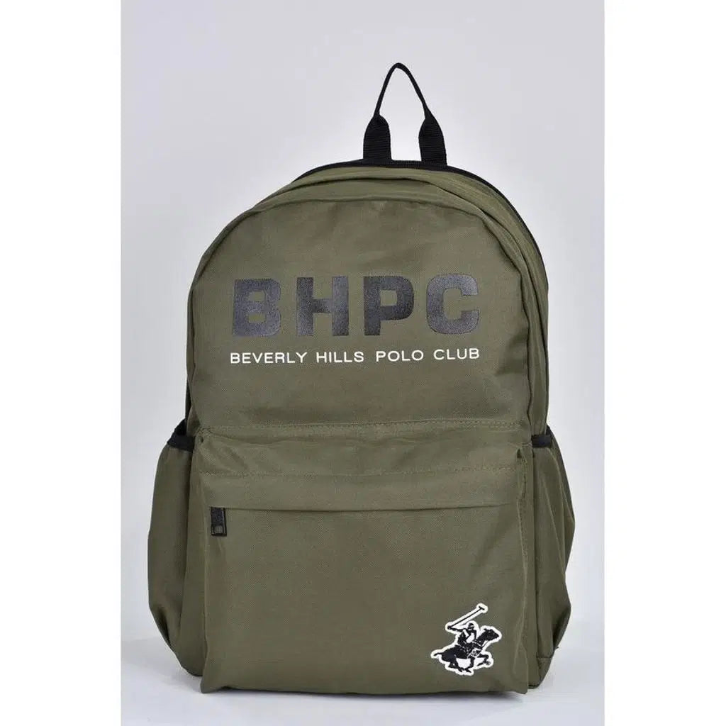 Beverly Hills Polo Club Unisex Çok Gözlü Günlük Seyahat Okul Sırt Çantası Yeşil 04163