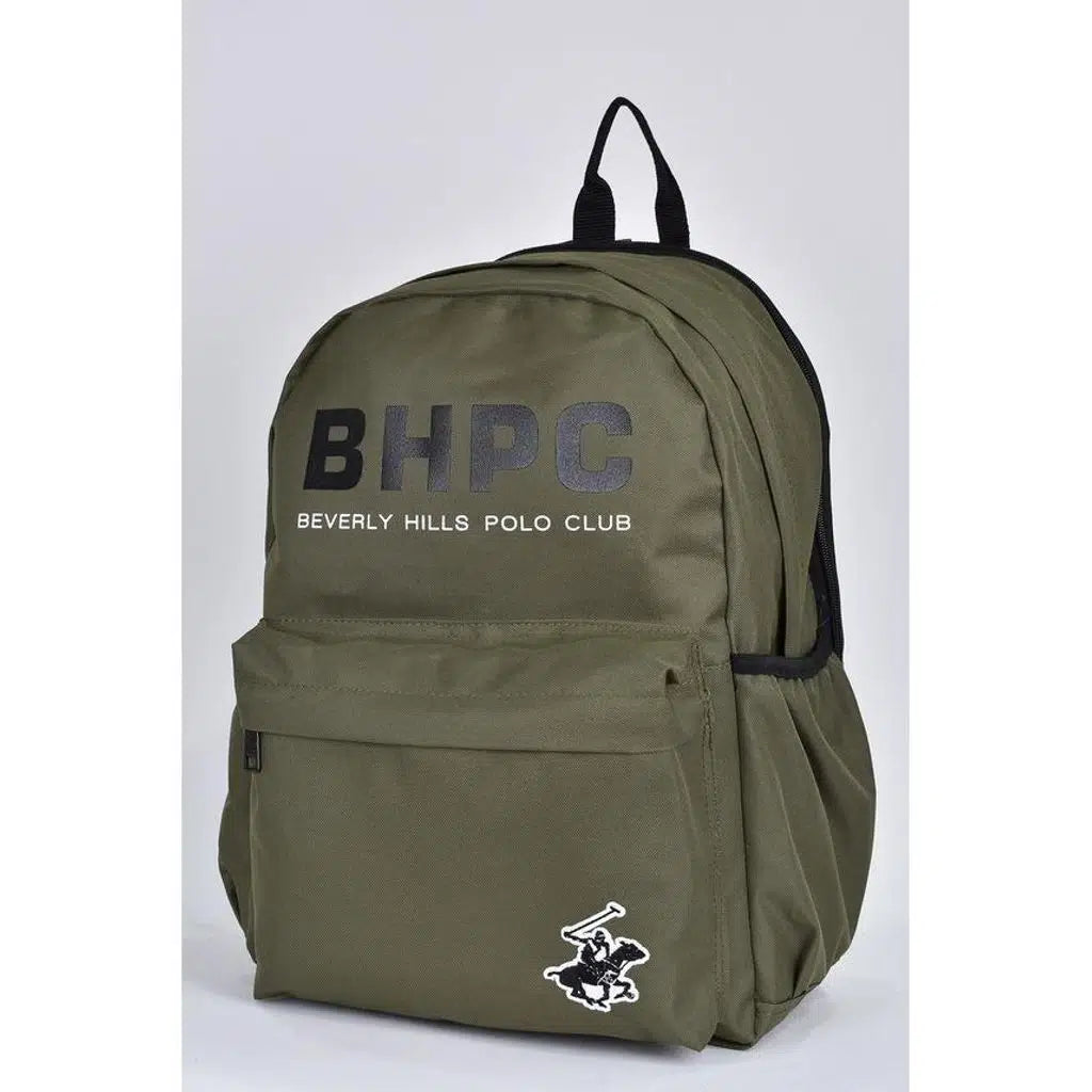 Beverly Hills Polo Club Unisex Çok Gözlü Günlük Seyahat Okul Sırt Çantası Yeşil 04163-2