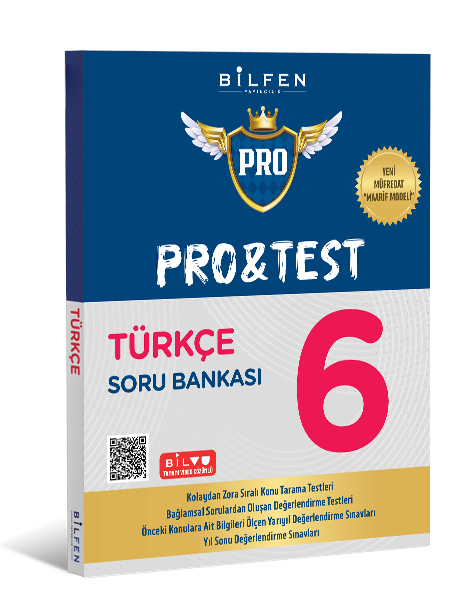 Bilfen Yayıncılık 6. Sınıf Türkçe ProTest Soru Bankası