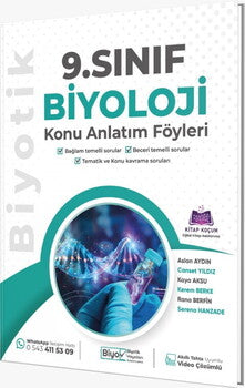 Biyotik Yayınları 9. Sınıf Biyoloji Konu Anlatım Föyleri-1