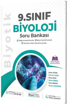 Biyotik Yayınları 9. Sınıf Biyoloji Soru Bankası-1