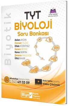 Biyotik Yayınları TYT Biyoloji Biyotik Soru Bankası-1