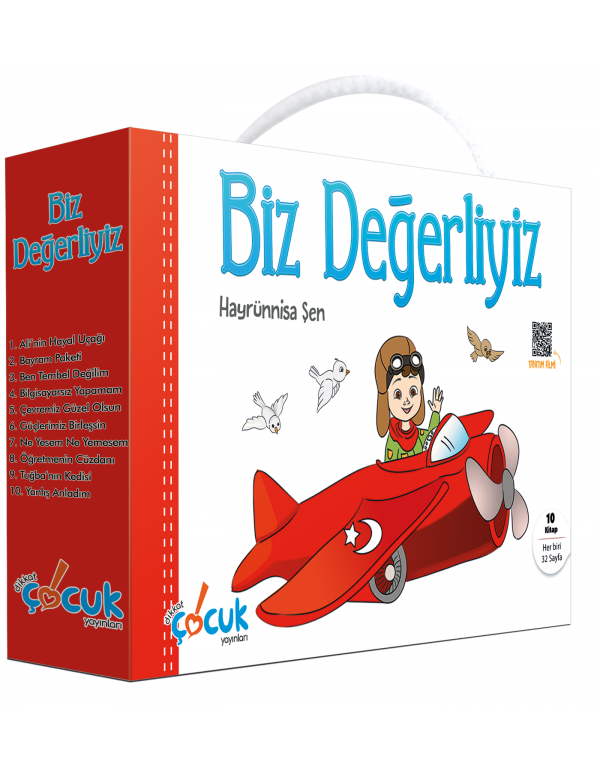 Biz Değerliyiz 10 Kitap 2. Sınıflar İçin Dikkat Çocuk Yayınları