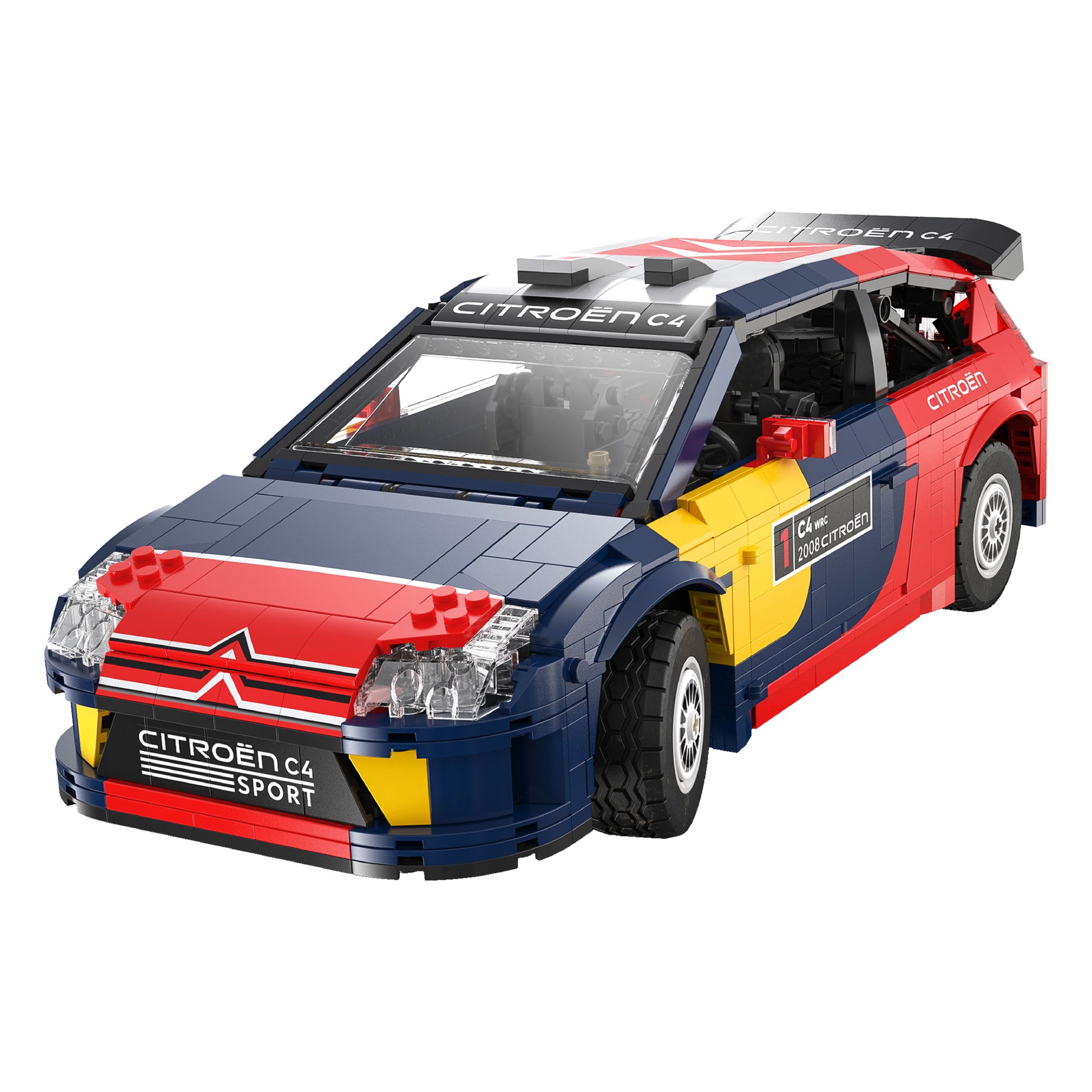 Cada Citroen C4 WRC 2008 Model Block Oyuncak C62005W-1