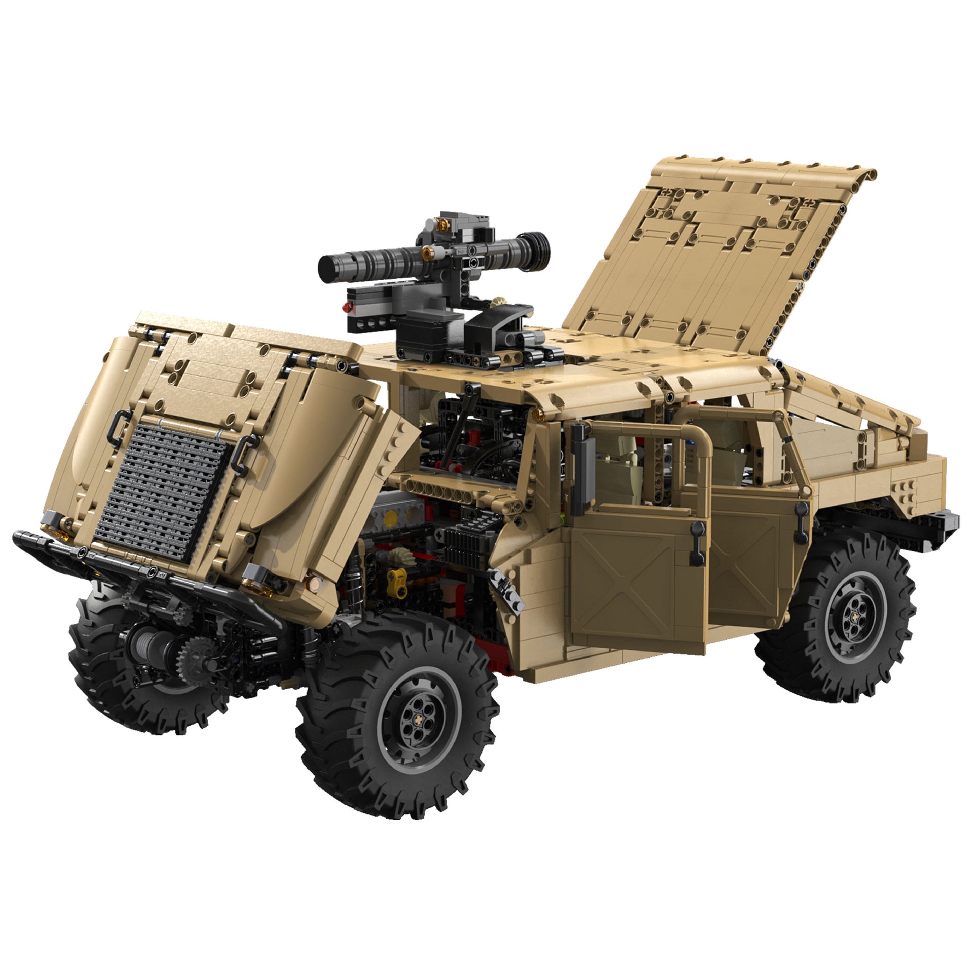 Cada Humvee Araç 3935 Parça Block Oyuncak C61036W