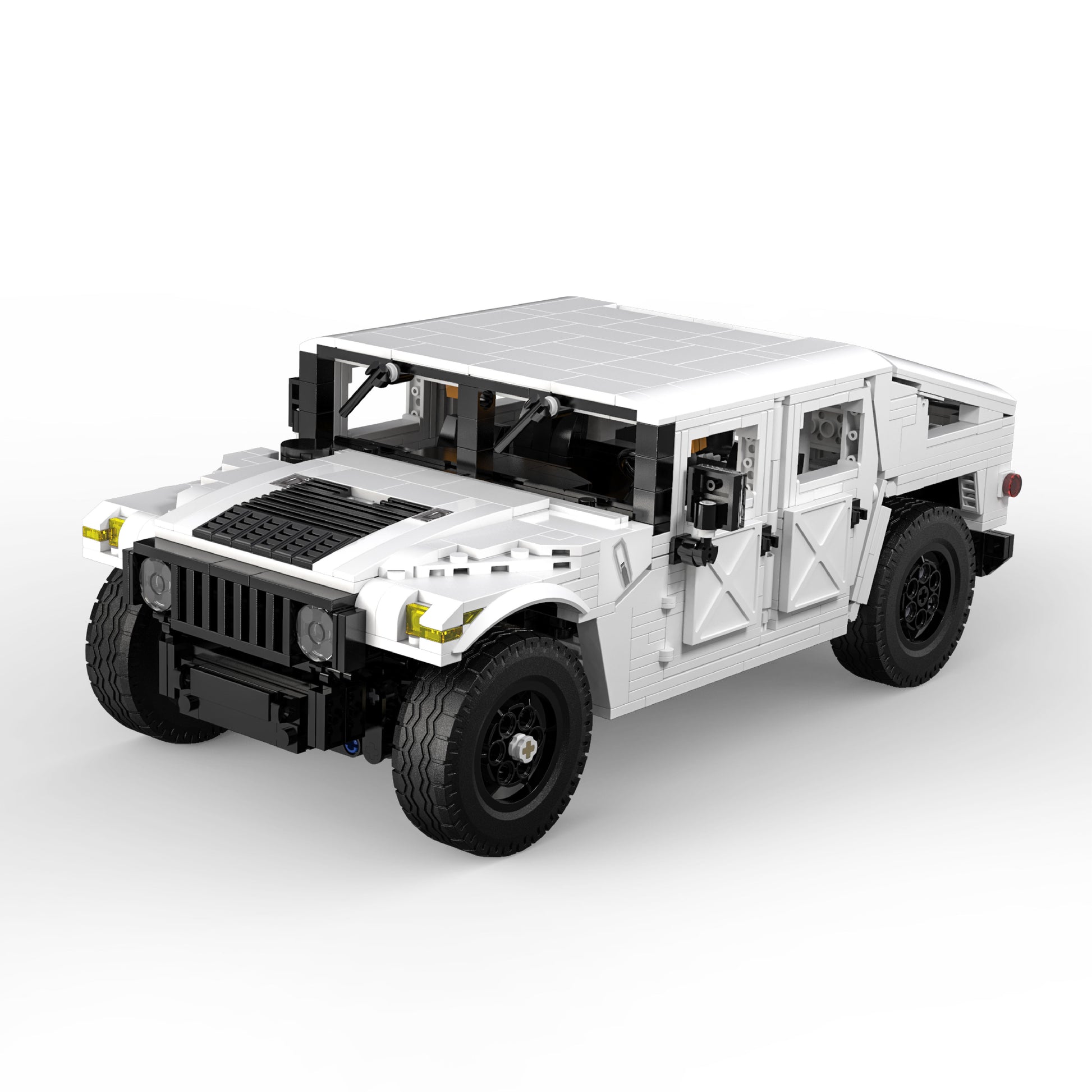 Cada Humvee Off Road Kamyonu 1386 Parça Block Oyuncak C61027W-1