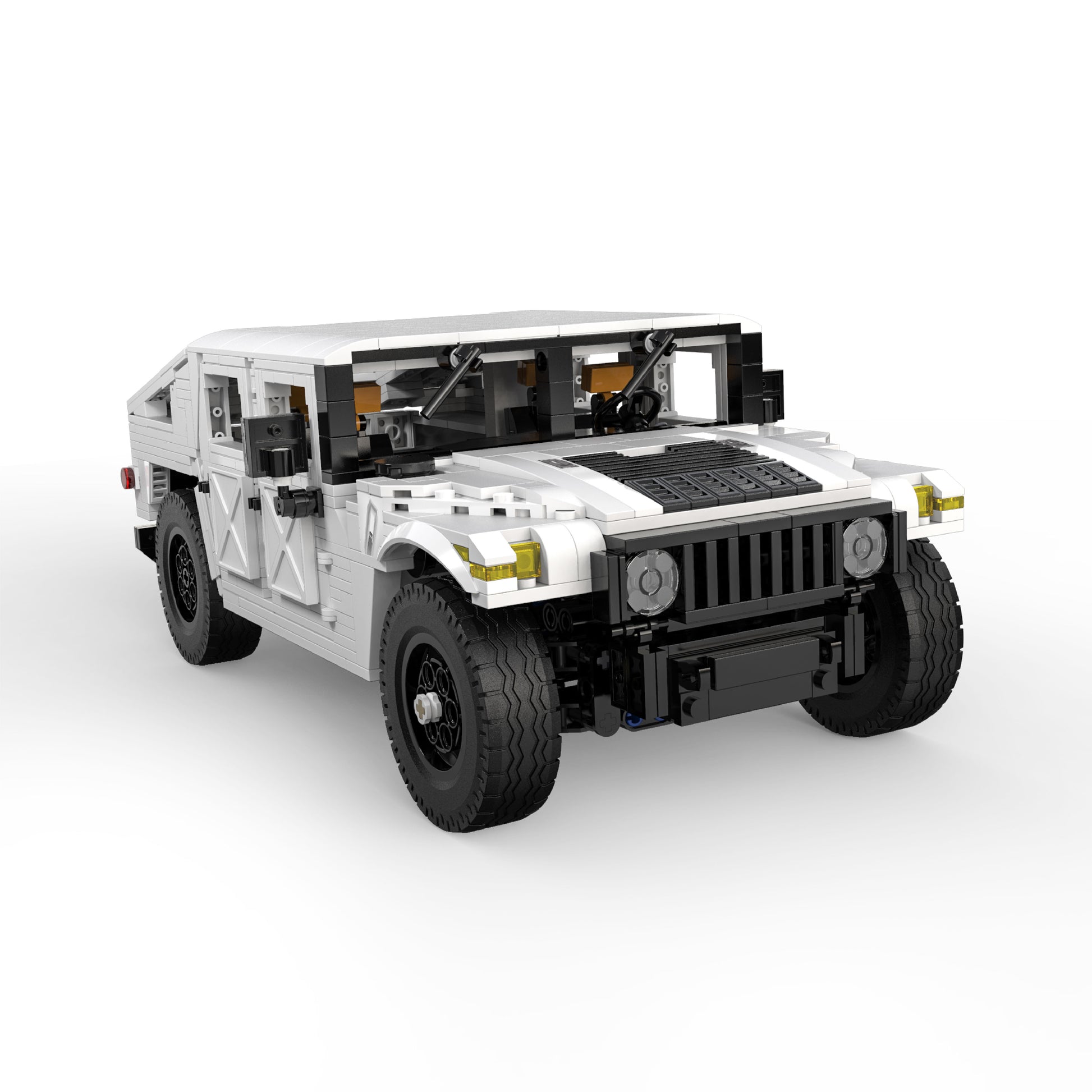 Cada Humvee Off Road Kamyonu 1386 Parça Block Oyuncak C61027W-3