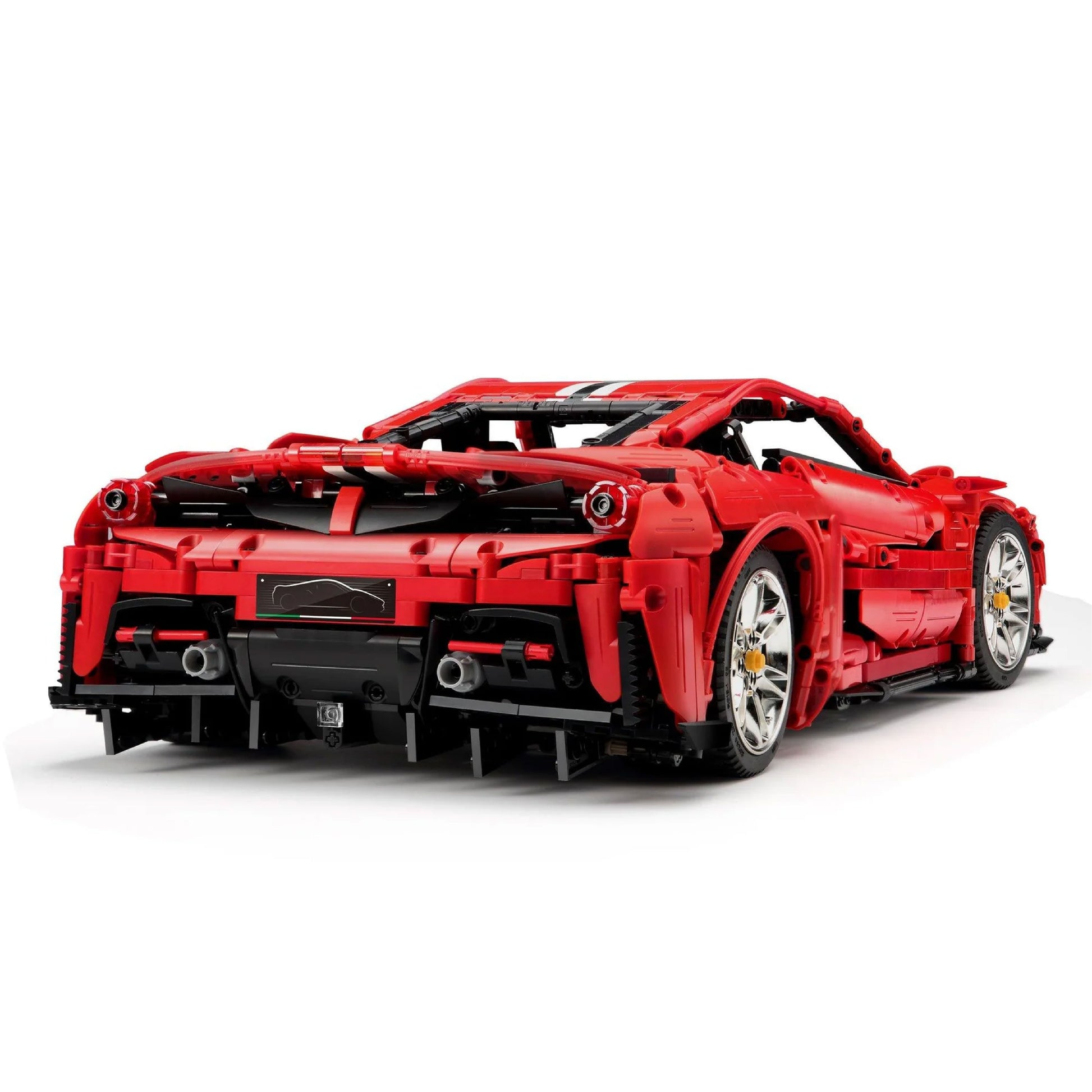 Cada Italian Red Supercar 3187 Parça Block Oyuncak C61042W-2