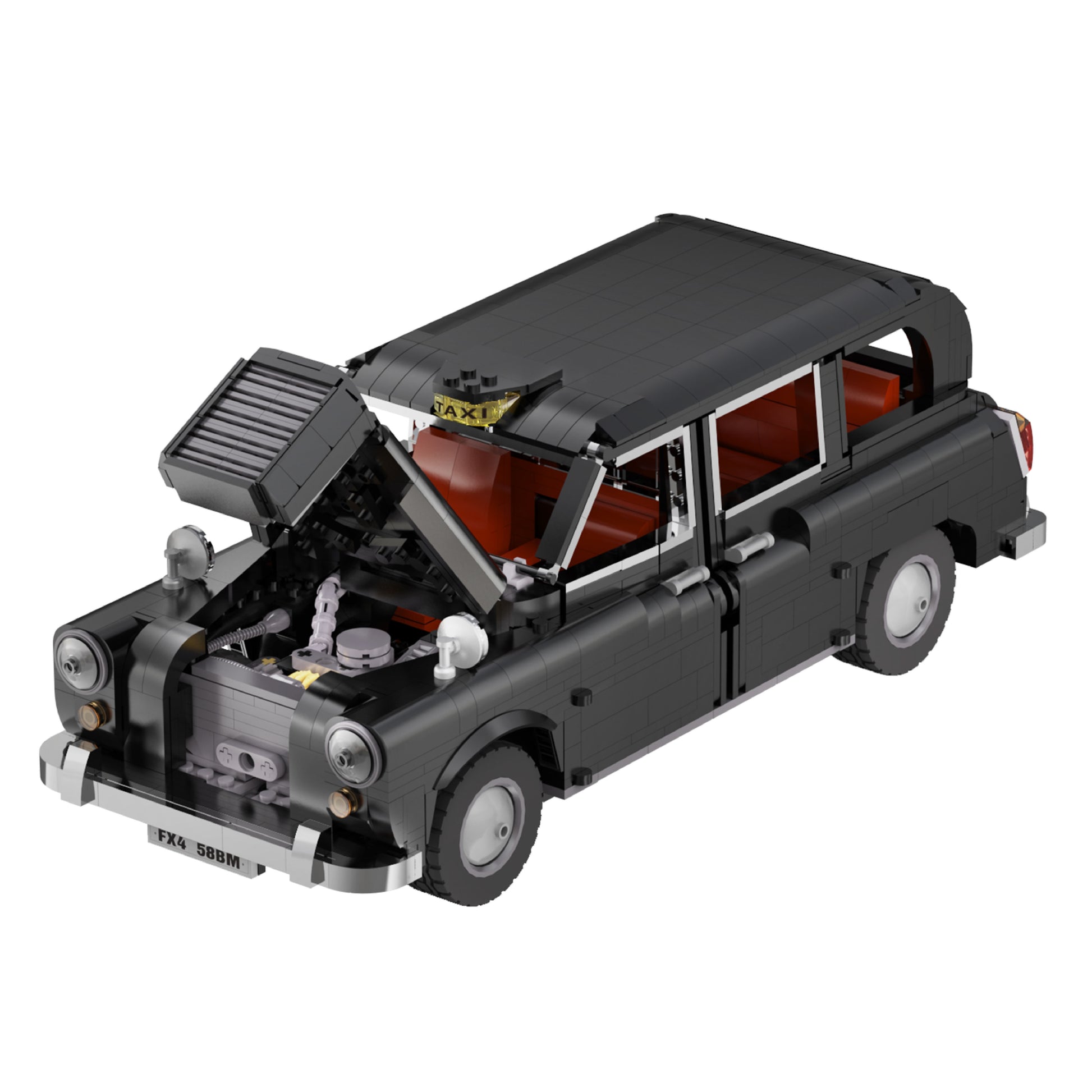 Cada London Taxi1871 Parça Block Oyuncak C62004W-2