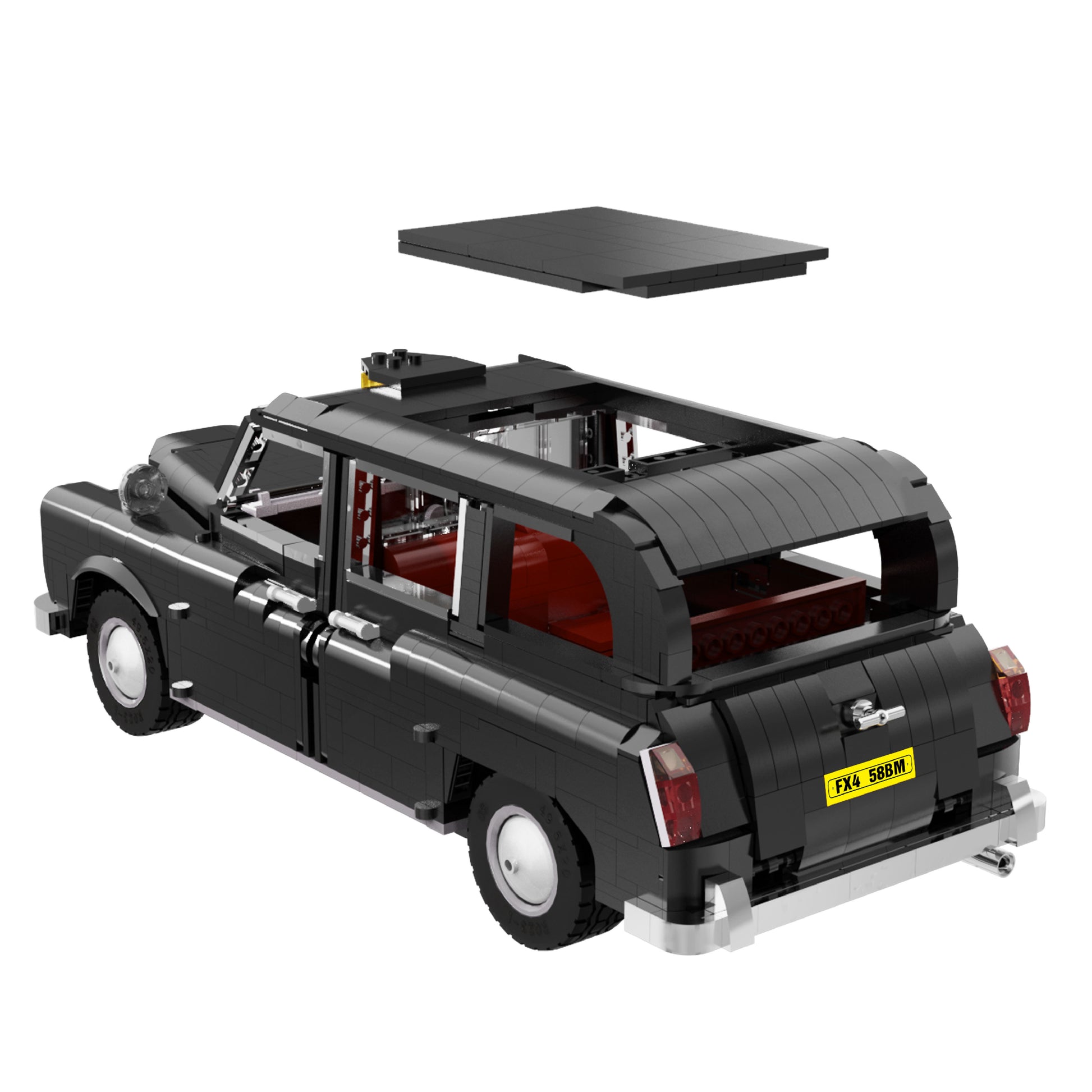 Cada London Taxi1871 Parça Block Oyuncak C62004W-3