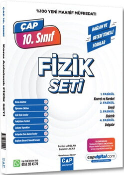 Çap Yayınları 10. Sınıf Fizik Maarif Model Set-1