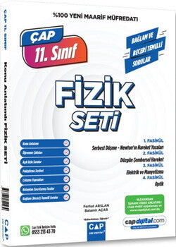 Çap Yayınları 11. Sınıf Fizik Maarif Model Set-1