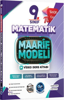 Çap Yayınları 9. Sınıf Matematik Maarif Video Ders Kitabı-1